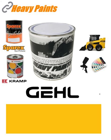 gehl skid steer yellow paint|RUST.